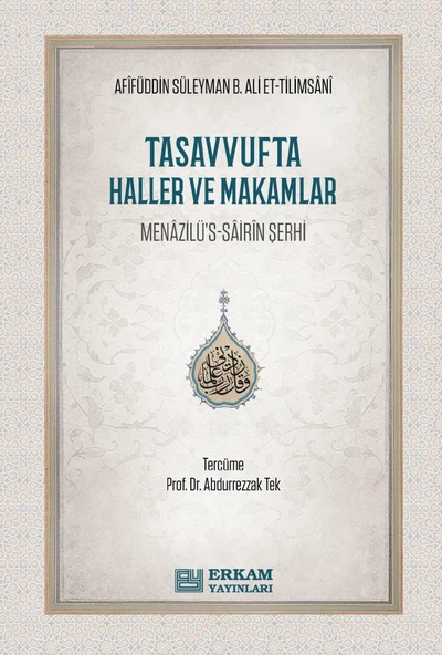 Tasavvufta Haller ve Makamlar - Afifüddin Süleyman b. Ali et-Tilimsani ürün görseli 1