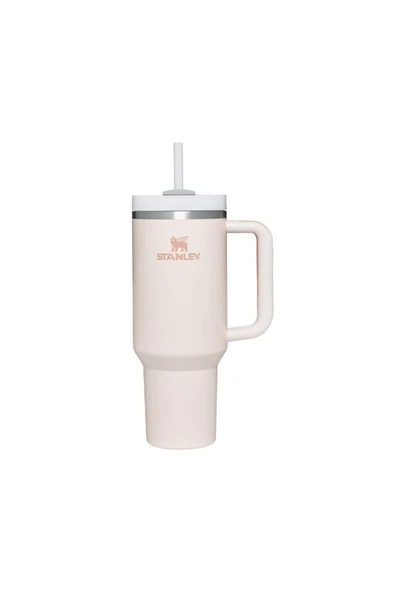 Stanley Quencher Pipetli Termos 1,2 L Açık Pembe ürün görseli 1