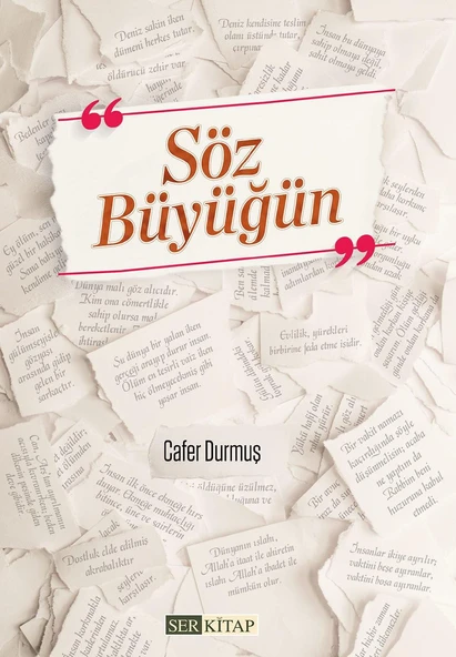 Söz Büyüğün - Cafer Durmuş ürün görseli 1