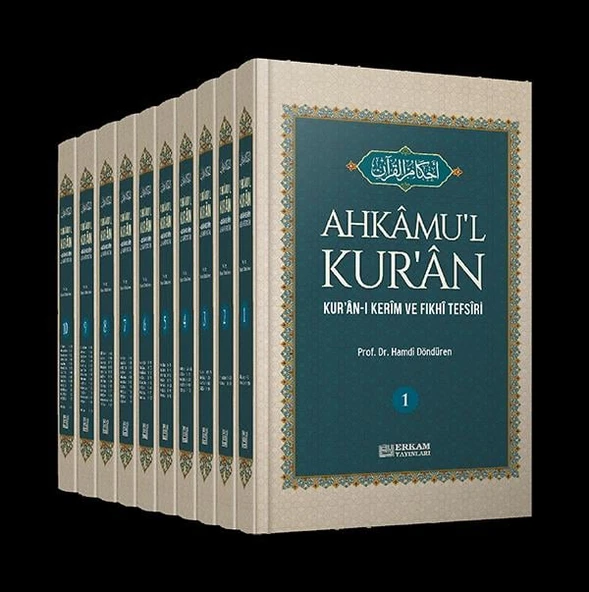 Ahkamu'l Kur'an (10 Cilt Takım) - Prof. Dr. Hamdi Döndüren ürün görseli 1