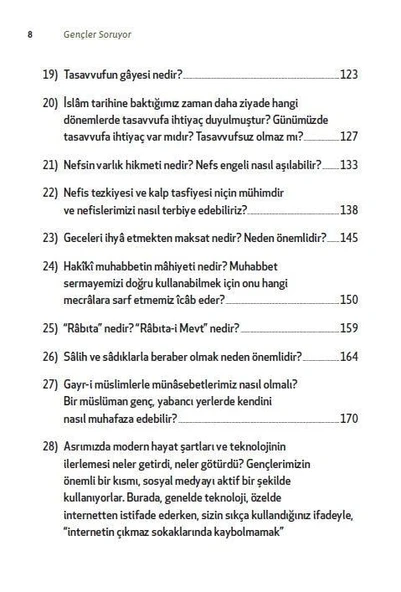 Gençler Soruyor - Osman Nuri Topbaş - Resim 2