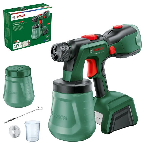 Bosch AdvancedSpray 18V-500 Boya Tabancası Solo ürün görseli 1
