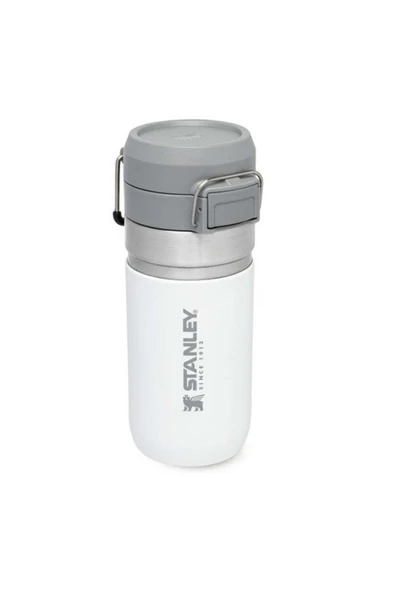 Stanley The Quick Flip Beyaz 0.47 lt Çelik Termos - Resim 5