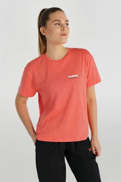 HUMMEL KADIN TİŞÖRT BOEL T-SHIRT S/S 912075 ürün görseli 1
