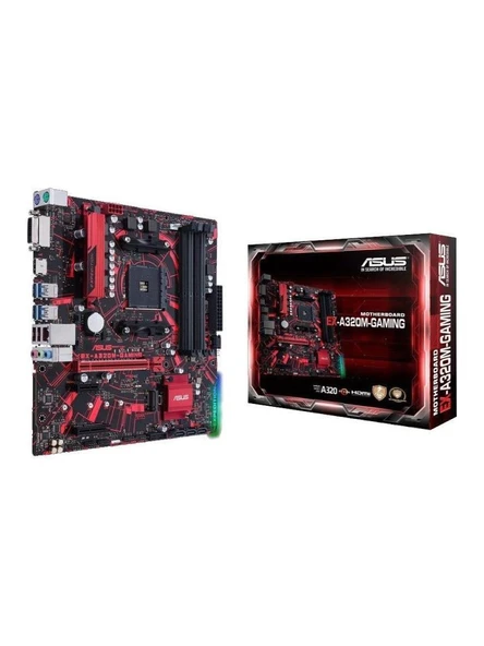 Asus EX-A320M Gaming AMD AM4 DDR4 Micro ATX Anakart Outlet ürün görseli 1