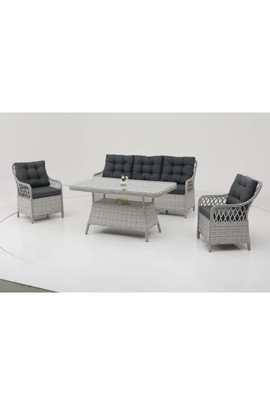 DENART GARDEN DERİN RATTAN TAKIM ürün görseli 1