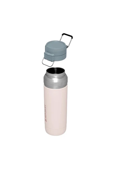 Stanley The Quick Flip Paslanmaz Çelik Açık Pembe Termos 1.06 Lt - Resim 3