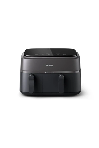 Philips Airfryer 3000 Serisi NA350/00 Çift Hazneli 9 lt Yağsız Fritöz ürün görseli 1