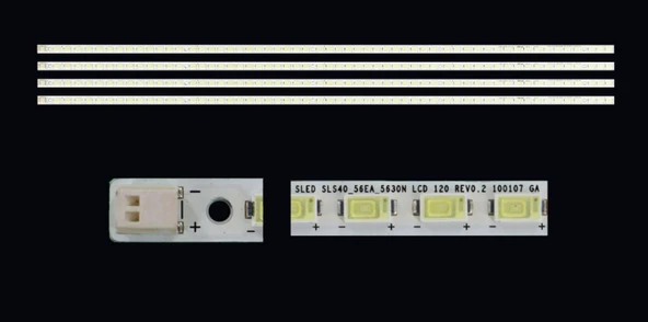 SLED SLS40_56EA_5630N LCD 120 REV0.2 100107 GA, LTA400HF16, LTA400HF12, Toshiba 40SL733, Hisense LTDN40T28GUK, Arçelik 102-208 FHD, F 102-208 FHD, GR 40-130 FHD 40PF8230, 40PF8915, TV LED BAR ürün görseli 1