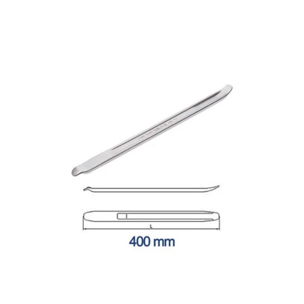 İzeltaş 6350 Levye Oluklu Krom Kaplı 400 mm ürün görseli 1