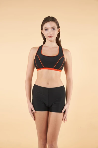 Gd Goldoremi 2513-550 Kadın Yüzücü Bikini Şortlu Takım ürün görseli 1