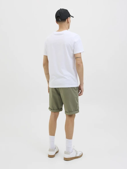 JACK JONES Erkek Chino Şort 12165604 - Resim 3