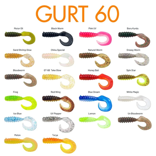 Hanfish Gurt 6cm LRF Silikon Yem ürün görseli 1