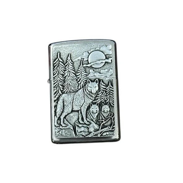 Zippo Tımberwolves Çakmak 20855-000014 (7-1) ürün görseli 1