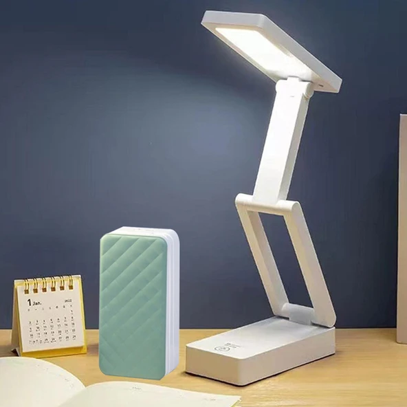Greentech Masaüstü Şarjlı Katlanabilir Portatif LED Aydınlatma / GT-CL11G ürün görseli 1