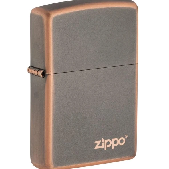 Zippo 49839ZL-094891 Rustic Bronze Zippo Lasered Çakmak ürün görseli 1