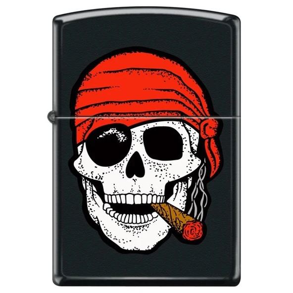 Zippo Skull With Cigar Çakmak 218-102064 (4-2) ürün görseli 1
