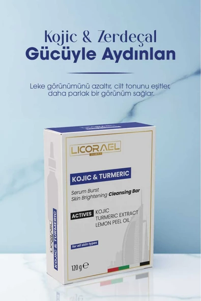 KOJIC & TURMERIC 120 G SABUN - Resim 3