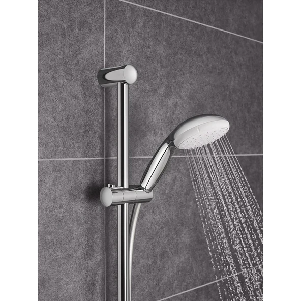 Grohe Duş Seti 2 Akışlı Tempesta Krom - 2759810E - Resim 2