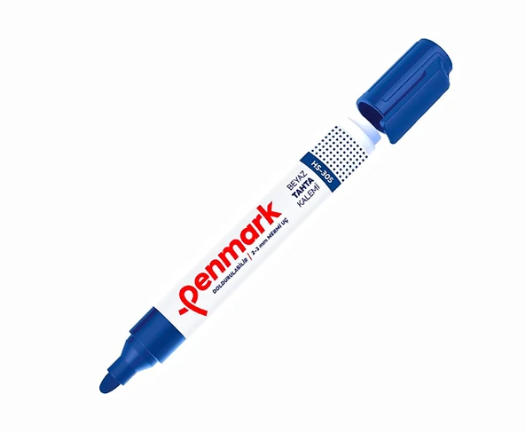 Penmark HS-1100-03 Ecoplus Beyaz Tahta Kalemi - Mavi ürün görseli 1