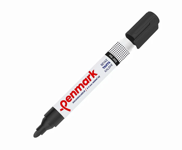 Penmark HS-1100-03 Ecoplus Beyaz Tahta Kalemi - Siyah ürün görseli 1