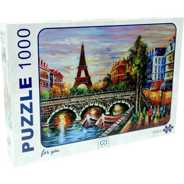 Ca Games Puzzle Paris 1000 Parça CA.7020 ürün görseli 1
