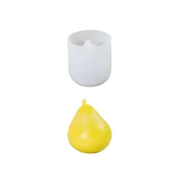 Epoksi Silikon Armut Taş Tozu Kalıbı 8.2X7.3 CM ürün görseli 1