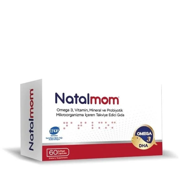 NatalMOM 60 Soft Kapsül ürün görseli 1