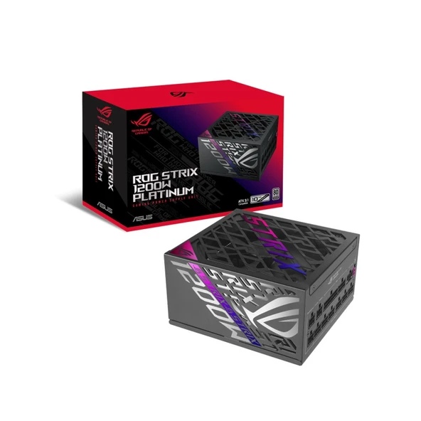 ASUS ROG STRIX 1200W 80Plus Platinum ATX 3.1/PCIe 5.1  ATX12V ROG-STRIX-1200P Güç Kaynağı ürün görseli 1