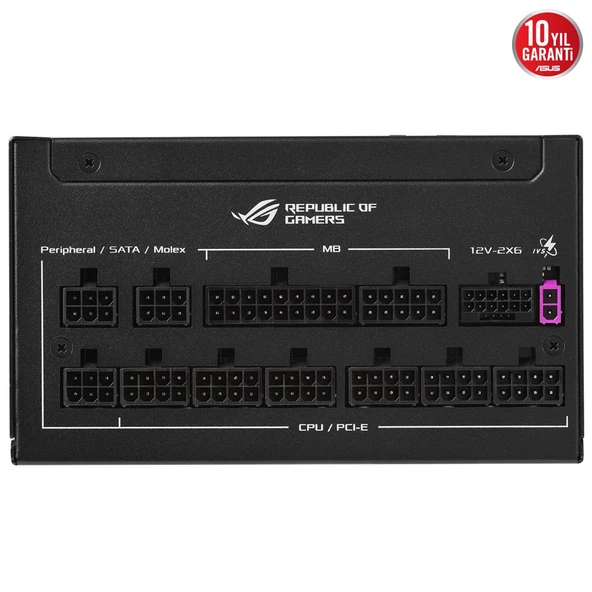 PTTAVM: ASUS ROG STRIX 1200W 80Plus Platinum ATX 3.1/PCIe 5.1