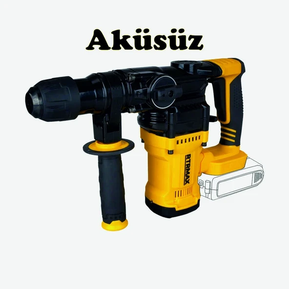 Rtrmax  RTX2098B  Kırıcı Delici (SDS Plus) 4.5 JUL 26MM *AKÜSÜZ* X-LION ürün görseli 1
