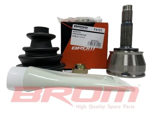 Brom F4103 AKS KAFASI DIŞ DOBLO 1,2/1,4/1,6/1,9D 01-- FI-820  OLC ürün görseli 1