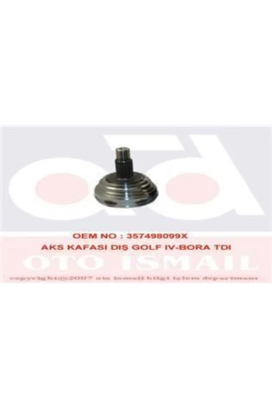 GKN 302963 Glanzer  Aks Kafası Dış Otomatik Golf Iv Bora / A3 / Toledo Leon / Octavia 1.6 1.8 1.9 Agn ürün görseli 1