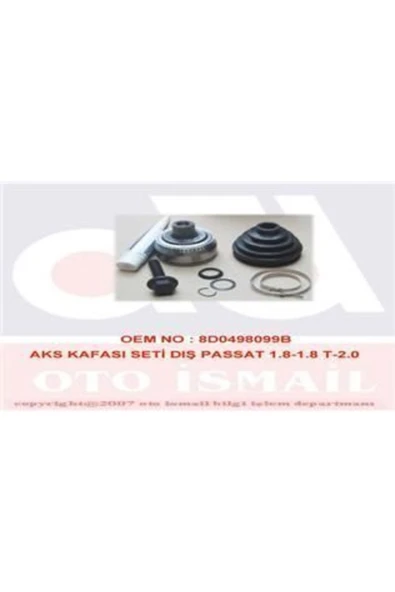 GKN 301955 Glanzer  Aks Kafası Dış Passat 1.8 1.8t Apu Aeb Apt Adr ürün görseli 1