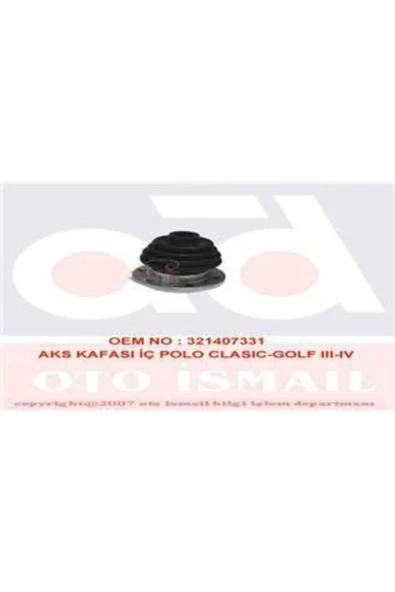 GKN 301106 Glanzer  Aks Kafası Iç Golf Iv Bora Polo Classıc Vento Caddy Iı / Cordoba Ibiza 1.6 Akl Ae ürün görseli 1