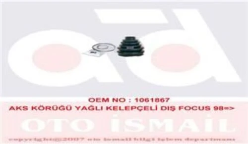 MKS 1504  Aks Körüğü Yağlı Kelepçelı Dıs Focus 98- ürün görseli 1