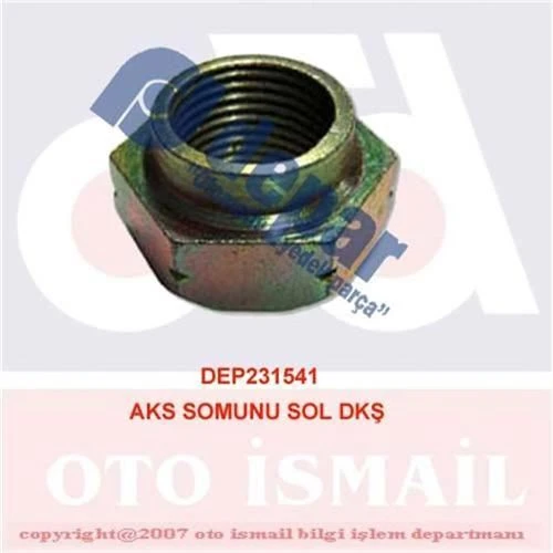Depar 1541  Aks Somunu Sol Doğan Kartal Şahin ürün görseli 1