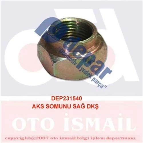 Depar 1540  Aks Somunu Sağ Doğan Kartal Şahin ürün görseli 1