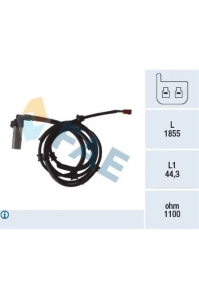 FAE 78069  Tekerlek Hiz Sensoru Sag Arka Aks Grand Cherokee I 539573340 ürün görseli 1