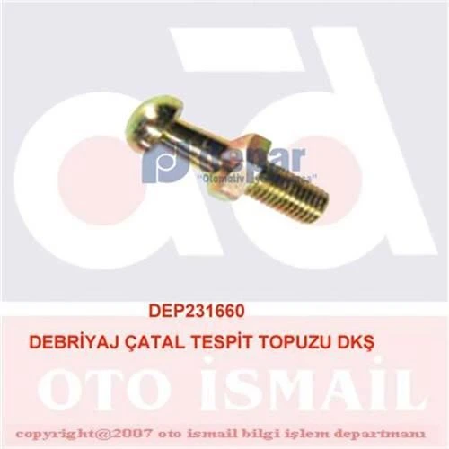 Depar 1660  Debriyaj Çatal Tespıt Topuzu Doğan Kartal Şahin ürün görseli 1