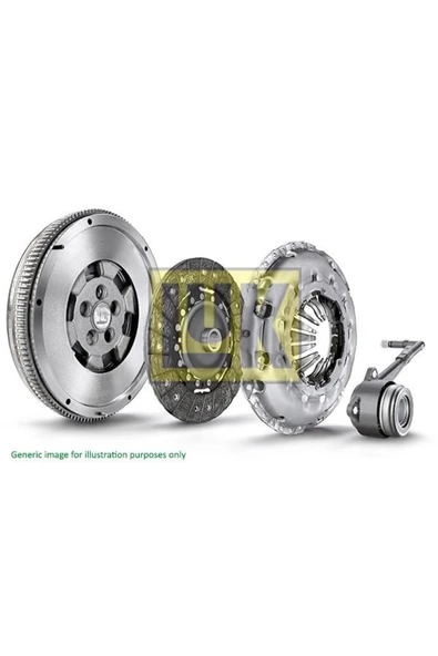 LUK 600016400 Debriyaj Pro Kit Volant Set Rulman Oynar Göbek Corsa C-corsa D-combo C 04 Agıla 03 Merıva A 05-10 1. ürün görseli 1