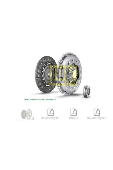 LUK 623309700 DEBRIYAJ SETI PASSAT 1.6 8V 1.8T 20V AEB AFY APT APU ALZ ürün görseli 1