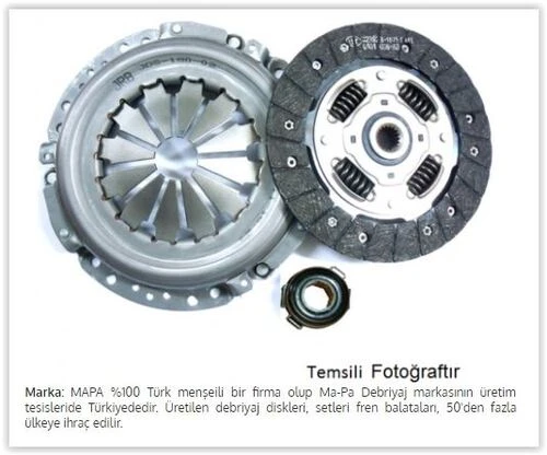 Mapa 009240800  Debriyaj Seti Bmw E36 328I 95-99 E39 525Tds 96-03 52 517998875 ürün görseli 1