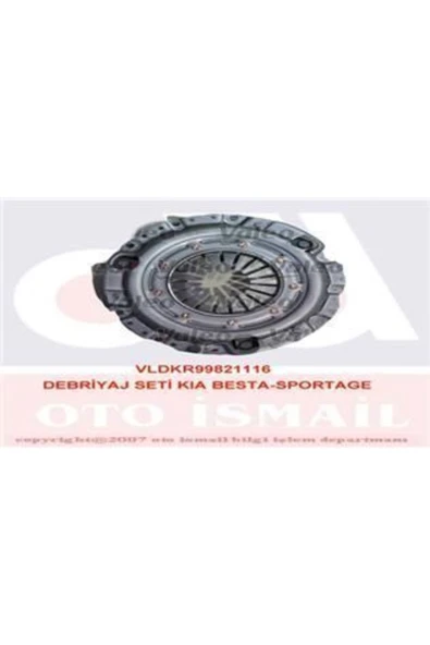 VALEO 821116 Debrıyaj Setı Kıa Besta Sportage Kd102kıt Uyumlu ürün görseli 1