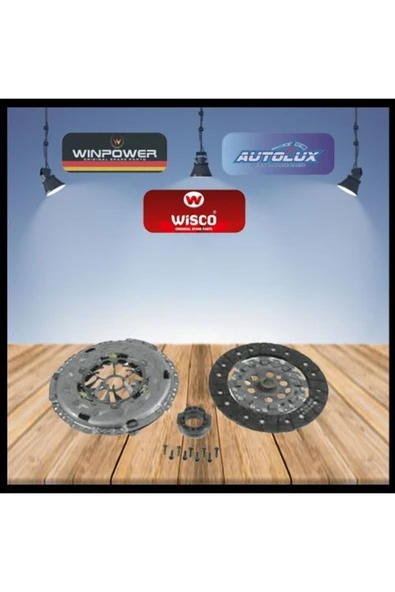 Wisco 06F141015B 0 Debriyaj Seti Vw Caddy T5 Golf5 1.9tdı Bjb Axb 04 - ürün görseli 1