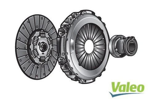 VALEO 892157  3 Lü Debriyaj Takımı Baskı Disk Rulman Iveco Eurostar/Eurotech ürün görseli 1