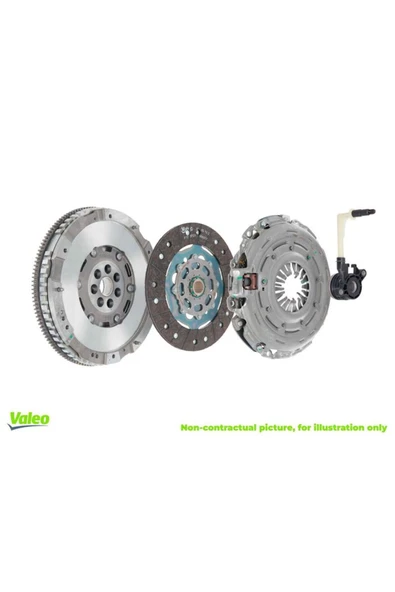 VALEO 837457 DMF VOLANLI DEBRIYAJ SETI RULMANLI İNCE VOLAN (FIAT   DOBLO-BRAVO-500 1.6 START / STOP SUZ ARACLAR 1 ürün görseli 1
