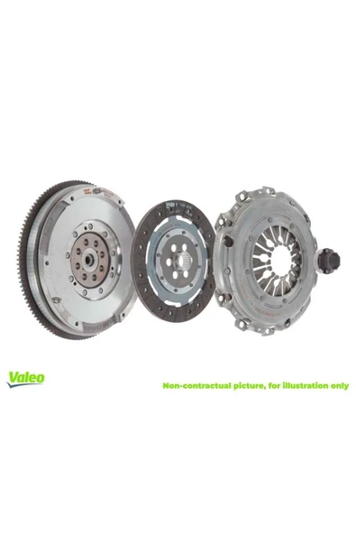 VALEO 837074 VOLAN DMF+DEBRIYAJ SET-START STOPLU VERSIYON (VW GOLF 09-13  PASSAT 08-10  TRANSPORTER 09-) CAY-CAA- ürün görseli 1
