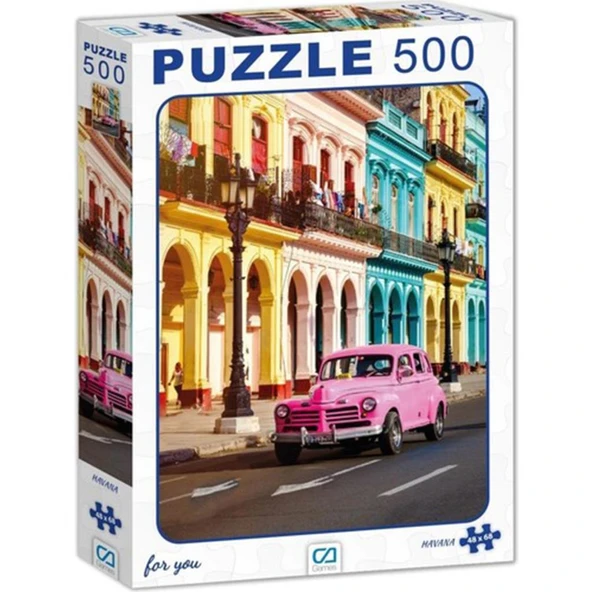 Ca Games Puzzle Havana 500 Parça CA.7503 ürün görseli 1