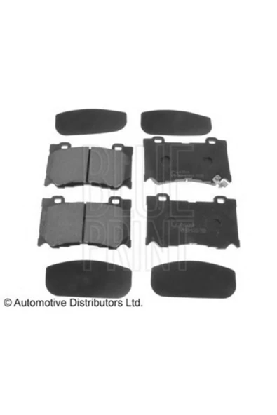 Blue Print ADN142148 Adn142148 Ön Fren Balatası Infiniti F50 Q70 09-nissan 370 Z 09- D1060jl00e ürün görseli 1